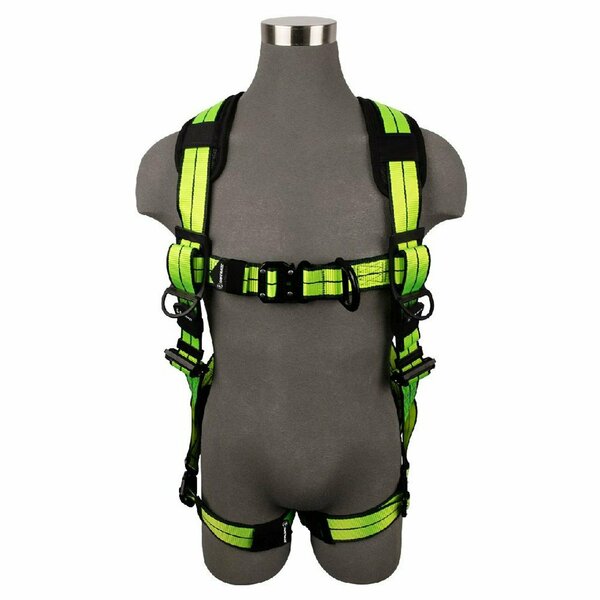 Safewaze PRO+ Full Body Harness: 1D, QC Chest, FD, QC Legs FS-FLEX280-FD